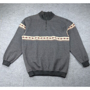 Knights Sportswear Sweatshirt Mens XL Tall Southwestern Aztec Vintage Rodeo Work